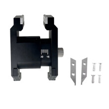 Delugs Armband-Entfernungswerkzeug, Federstegwerkzeug, Edelstahl-Uhrenarmband-Entfernerzange mit 1 Paar Ersatzklingen