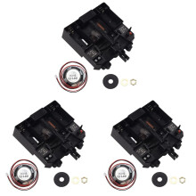 3X Pendulum Clock Movement Music Box Silent Sweep Quartz Mechanism Wall Clock Replacement Part