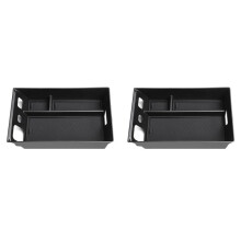 2X Car Central Console Armrest Storage Box Interior Organizer Glove Tray for Alphard 40 Series 2023+