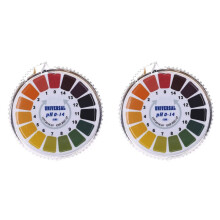 2X 0-14 PH Meter PH Test Strips Alkaline Acid Indicator Meter Test Paper Roll