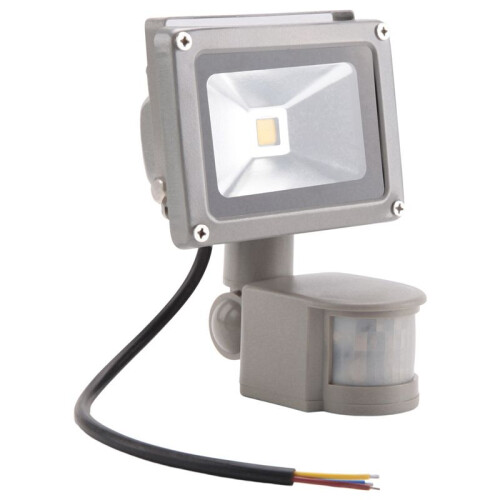 3X Warm White LED Spotlight Floodlight Spotlight Floodlight with LED Lighting and PIR Motion Sensor (10 Watts) 2