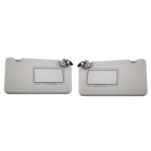 1Pair Car Interior Sunvisor Roof Front Sunvisor with Makeup Mirror for Koleos 2008-2016 96401JY75A 96401JY65A