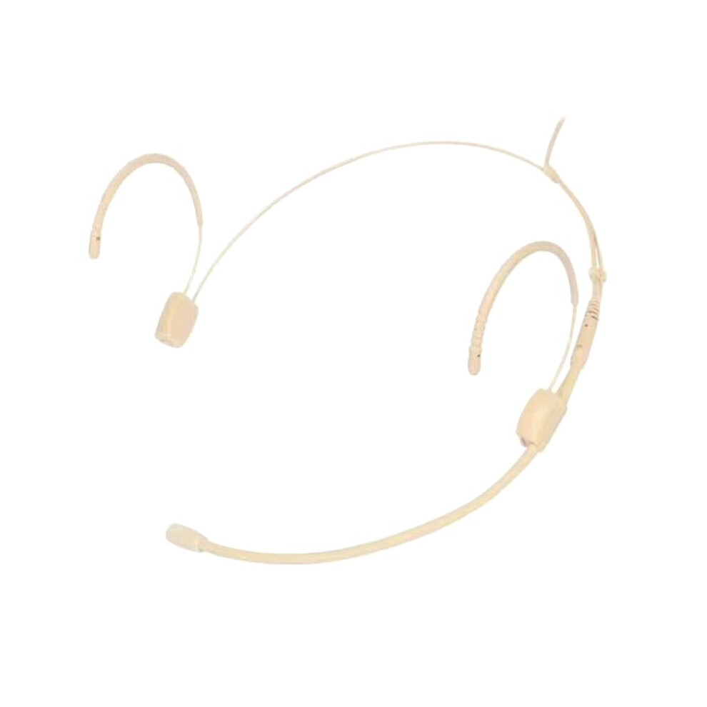 4 Pin Electret Condenser Headband Headset Microphone 3.5Mm Wired Double Earhook Headworn Mic 3.5Mm Thread Plug 6032664177587