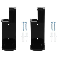 2X Acrylic Clear Light Saber Stand Wall Mount Storage Rack with Screws for Star Planet Lightsaber Display A