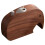 Toothpick Holder Walnut Wood Toothpicks Box Push-Type Cute Elephant Shape for Table Decorative Accessories 1