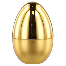 1pcs Egg-Shaped Toothpick Jar Electroplating Plastic Toothpick Box Storage Box Ornaments Home Decoration