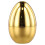 1pcs  Egg-Shaped Toothpick Jar Electroplating Plastic Toothpick Box Storage Box Ornaments Home Decoration 1