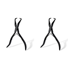 2X Hair Extension Pliers Stainless Steel Hair Extension Tools Microlink Bead Remover Pliers for Hair Extensions