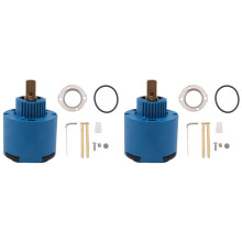 2X 46048000 Vervangende Kraanpatroon voor Grohe Eenhendelmengkraan, Eenhandsmengkraan met Keramische Patroon