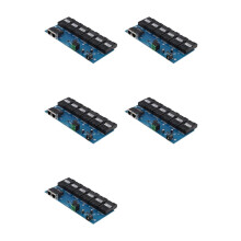 5X Convertisseur de Média Fibre Optique Carte PCBA 100M 2 Connecteurs Optiques RJ45 à 6 SC 3A + 3B Commutateur Ethernet 20KM
