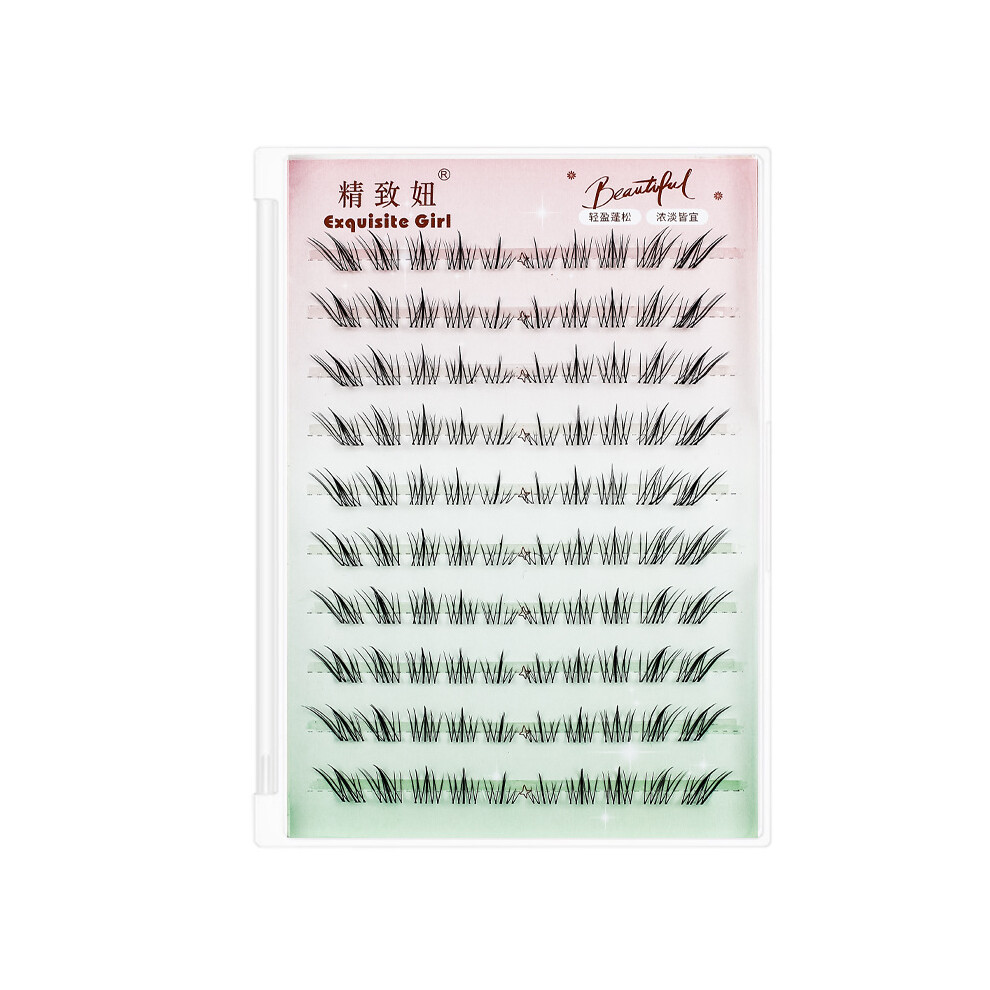 Dcph-Clothing (A) Lightweight Flower False Eyelashes - 50 Char