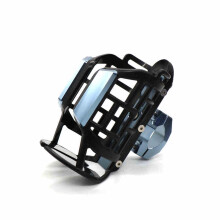 Motorcycle Cup Holder for CBR500R, Adjustable 360 Swivel Drink Holder with E Titanium Finish for Handlebar and Frame