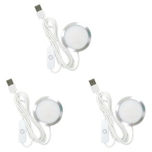 3X DIY LED-Lampkit: Alleen Hardware-Accessoires, Geen 3D-Geprinte Onderdelen, Helder Licht, Energiezuinig Aangepast Verlichtingsproject