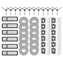 For Cecotec Conga X50 / X50 X-Treme Replacement Parts Accessories Main Side Brush HEPA Filter Mop Pad Dust Bag