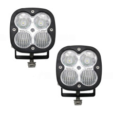 40W LED Combo Work Light for Motorcycle Offroad Truck BUS ATV UTV Mixed LED Auxiliary Light (2Pcs)