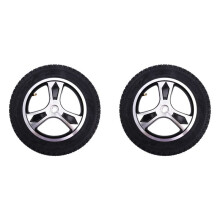 2X Scooter Elettrico per Sedia A Rotelle per Anziani Ruota da 12 Pollici 12 1/2X2 1/4 Pneumatico Camera D'Aria Mozzo Ruota Pneumatico per Attrezzature