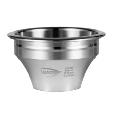 IKAPE Variable Diameter Espresso Portafilter Filter Basket Precision High Extraction for Bottomless Portafilter 58mm 24g 38mm