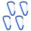 4X  Pear Shaped Carabiner for Camping 1