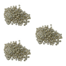 600 PCS 5mm Blonde Color Silicone Lined Micro-Rings  Beads Linkies for Hair Extensions