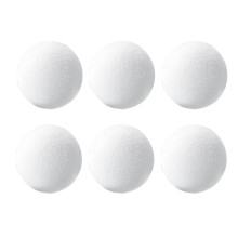 6 Pack Scum Absorber Balls for Spas Hot Tub,3 Inch Hot Tub Scum Absorber ,Reusable Pool Sponge Oil Scum Absorber