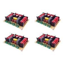 4PCS 4 Way 300W Speaker Frequency Divider Home Theater HiFi Stereo 4Unit Circuit Stereo Audio Crossover Filters