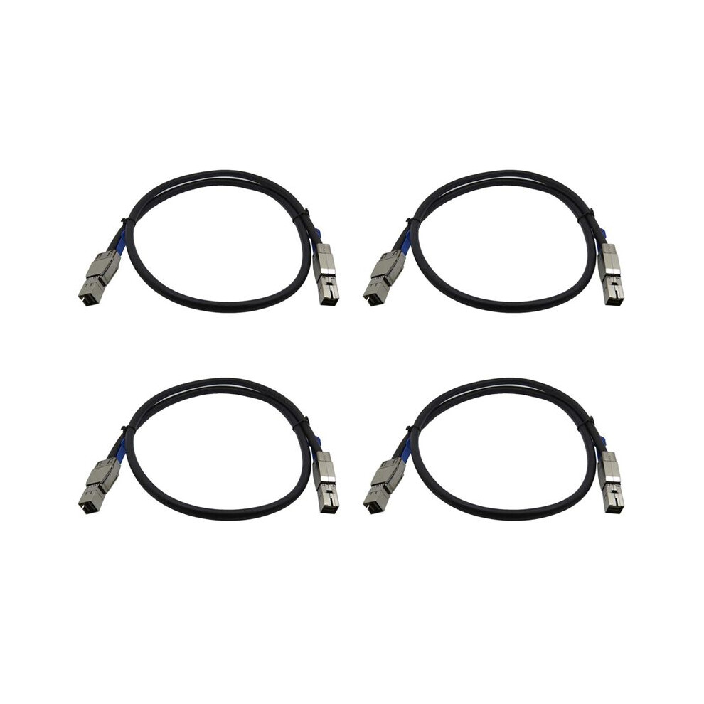 4X Sas Digh Density Transfer Cable Sas Sff-8644 To Sff-8644 Server External Hard Disk Data Cable 6033321321602