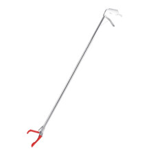 1.5m Foldable Snake Tongs Snake Catcher Tong Wide Jaw Stainless Steel Reptile Grabber Tool Catcher Crab Rubbish Clip