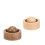 Natural Wood Essential Oil Diffuser : 2 Pieces Handmade Wooden Aromatherapy Decorations, Reusable Portable Diffuser 2