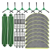 22PCS for 205 Combo / 205 Vac Robot Spare Parts Vacuum Main Brush Side Brush Filter Mop Cloth