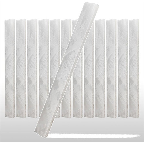 Rectangular-Profile Flat Soapstone Sticks, Includes 40-Refills (USA 1/2" X 3/16" X 5")