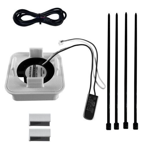 For  A1 A1  Extruder Motor Cooling Fan Kit Auto Control Fan High-Efficiency Silent Fan 3D Printer Accessory