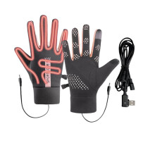 Verwarmde Handschoenen voor de Winter, Elektrische Handwarmers met Drie Temperatuurinstellingen en USB-Aansluiting B