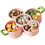Multi Functional Kitchen Tray for Vegetables Divided Compartments Draining Holes Stackable Design Storage Plate A 1