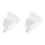 200 Pcs Hat Sweat Liner  Absorbent Sweat Pad Odor Soft Hat Sweat Protector Disposable Hard Hat Sweatband 1