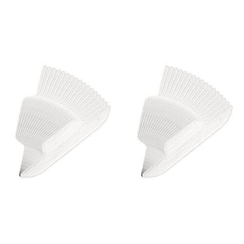 200 Pcs Hat Sweat Liner  Absorbent Sweat Pad Odor Soft Hat Sweat Protector Disposable Hard Hat Sweatband