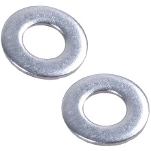 M3x6mmx0.5mm Stainless Steel Round Flat Washer for Bolt Screw 100Pcs