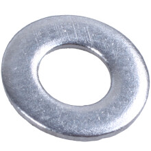 M3x6mmx0.5mm Stainless Steel Round Flat Washer for Bolt Screw 100Pcs