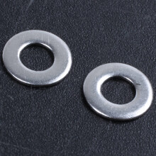 M3x6mmx0.5mm Stainless Steel Round Flat Washer for Bolt Screw 100Pcs