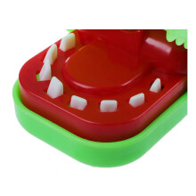 New Toy Crocodile Dentist Bite With Keychain Green
