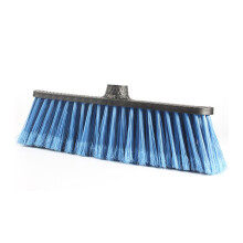 Heavy Duty Stiff Bristle Broom Head for Outdoor Sweeping and Garage Floors Cleaning