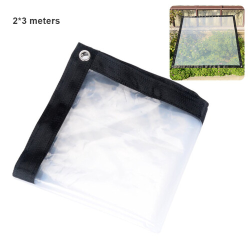 Bâche plastique transparente 1 x 2 m
