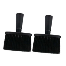 Barber Neck Duster Brush Set with Gentle Nylon Bristles and Ergonomic Grip for Haircuts and Salon Use