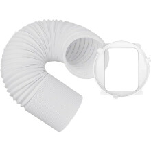 Voor 5,9 Inch Uitlaatkanaalinterface voor Draagbare Airconditioner A/C-Slangbuispijpconnector