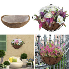 (16 Inches) Half Round Coconut Wall Basket Liners