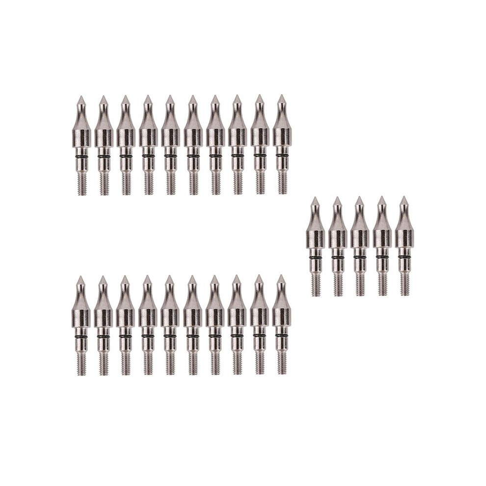 Saudism Archery Field Points Screw-In Tip Archery Practice For Recurve Compound Bow