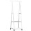Clothing Garment Rack Stainless Steel Multi-Layer3-Tier 7