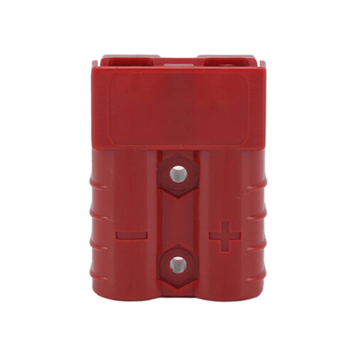 50A 600V Red Dual Pole Connector