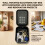 (Black) Electronic Key Box with Password Lock - Wall Mounted 3