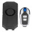 Wireless Bike Alarm with Vibration Sensor, Black 2