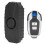 Wireless Bike Alarm with Vibration Sensor, Black 7
